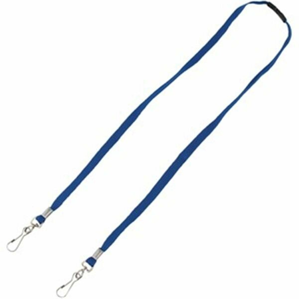 Workstationpro Face Mask Breakaway Lanyard, Black, 10PK TH2472670